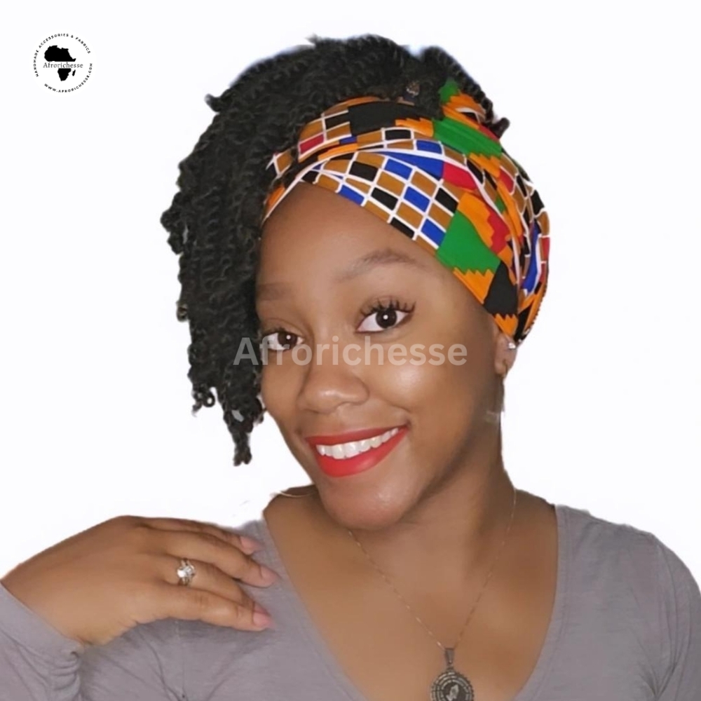 African print fabric headwrap for women/Ankara headwrap for black women/…